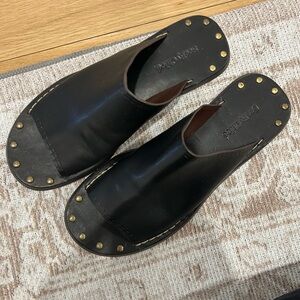 See By Chloe Brown Leather Sandals